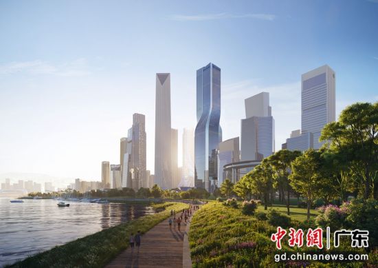 项目效果图。中建二局 供图 项目效果图。中建二局 供图